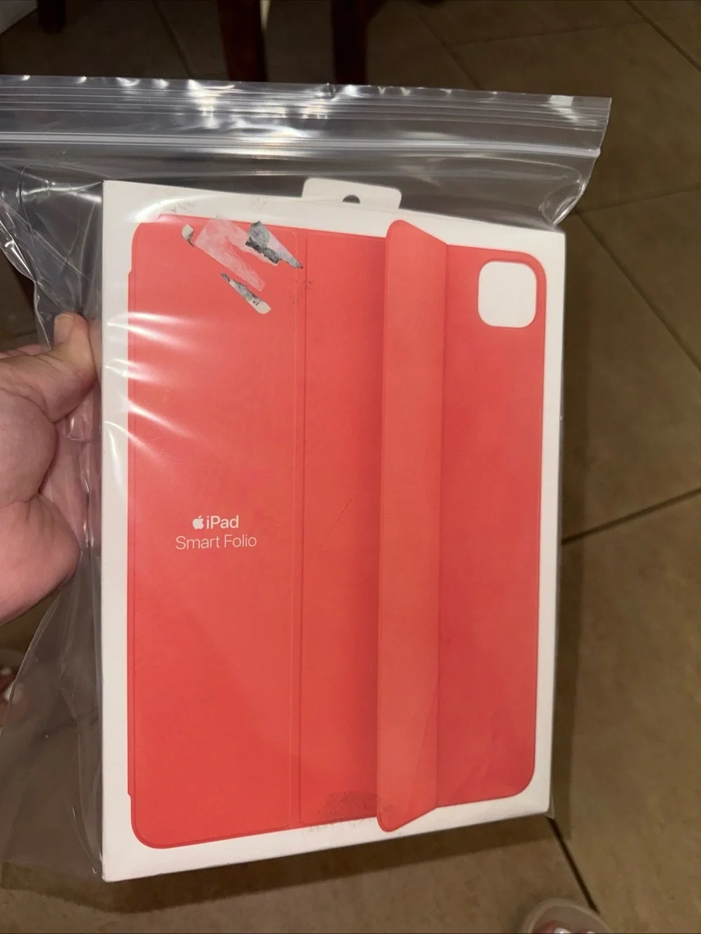 Pink citrus iPad Smart Folio